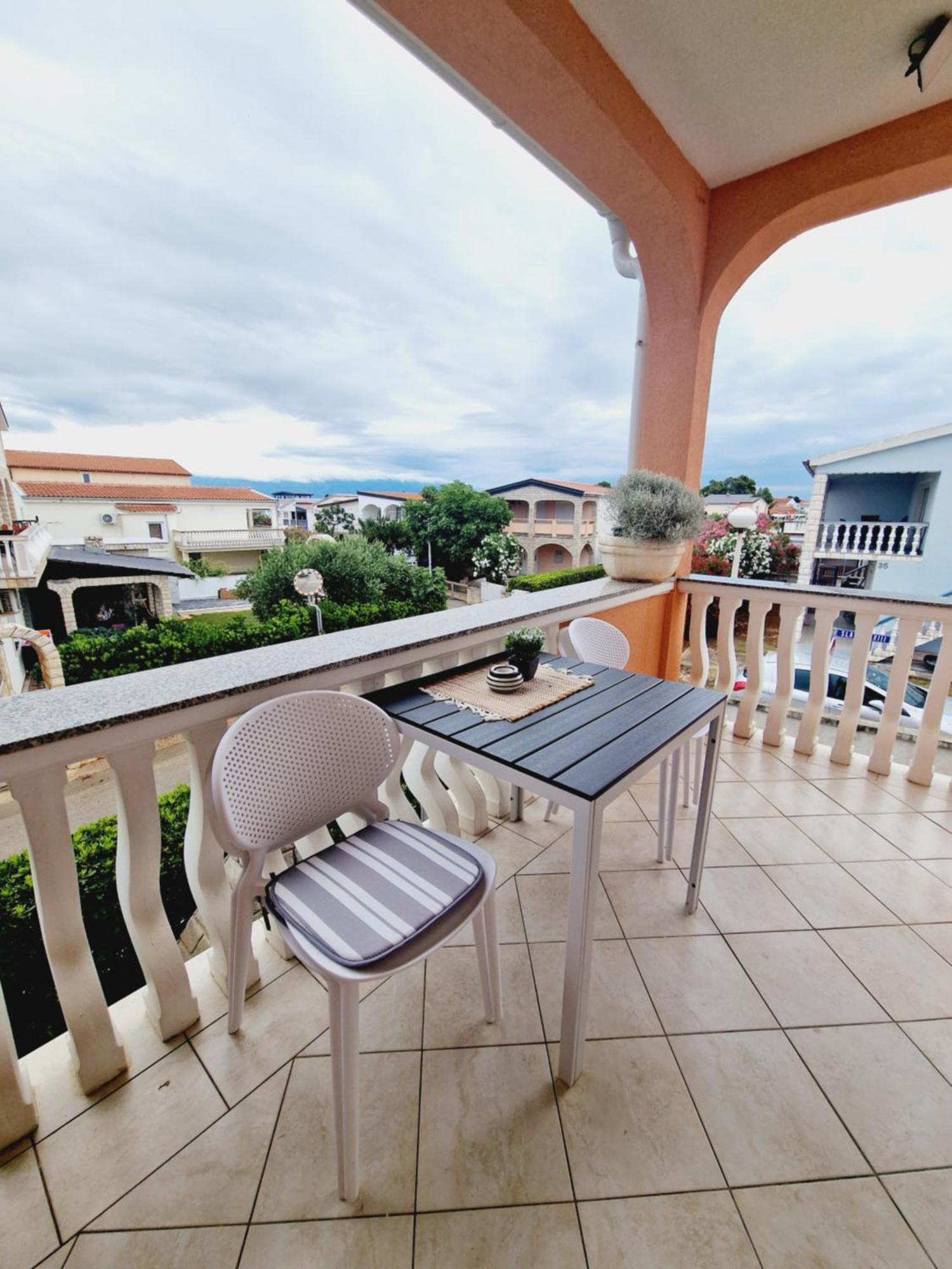 Apartment Melani Vir Exterior foto