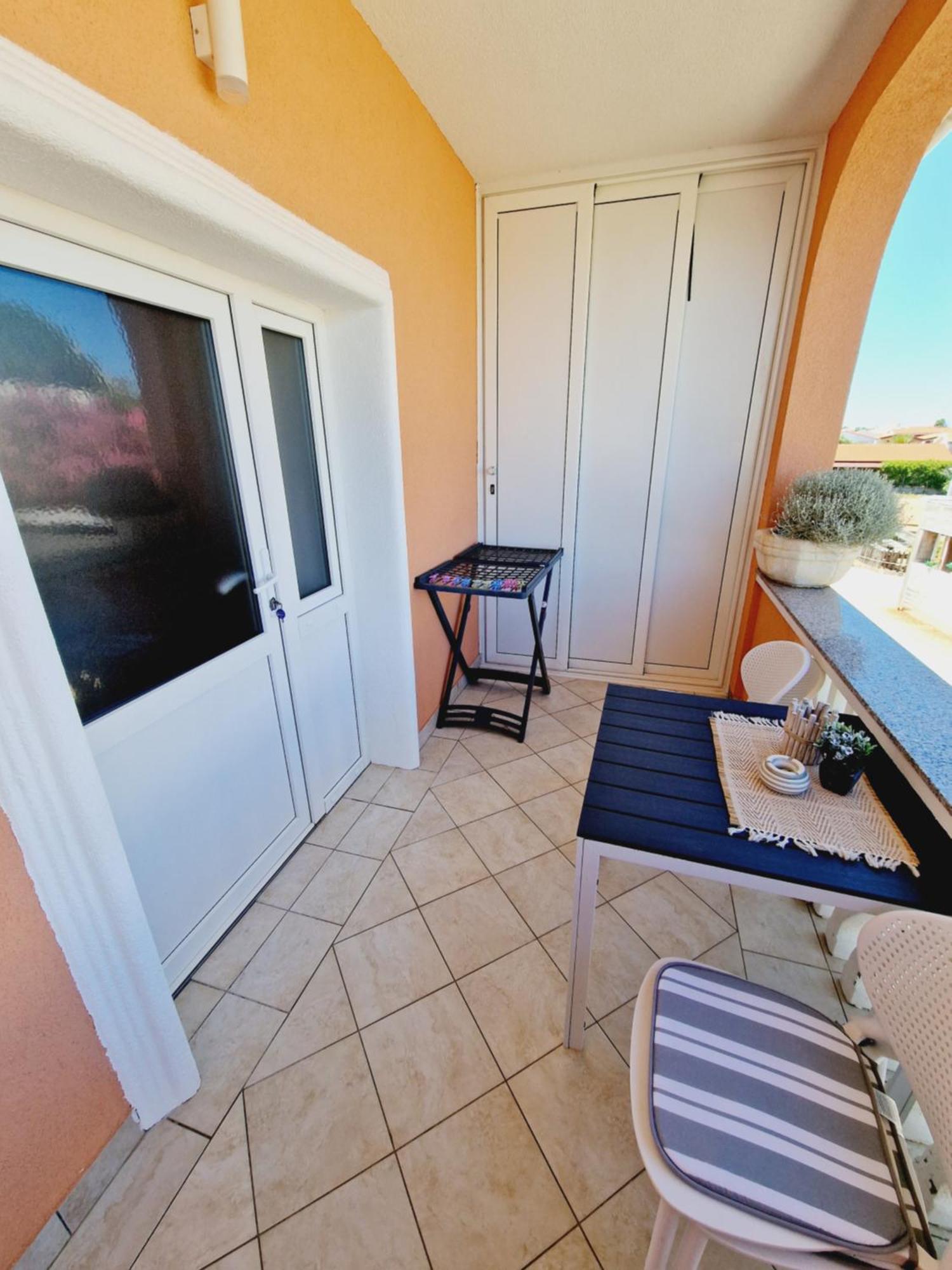Apartment Melani Vir Exterior foto